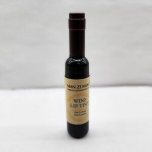Lip Tint in Novelty Wine Bottle Shaped Container-RD O3 Merlot Burgundy